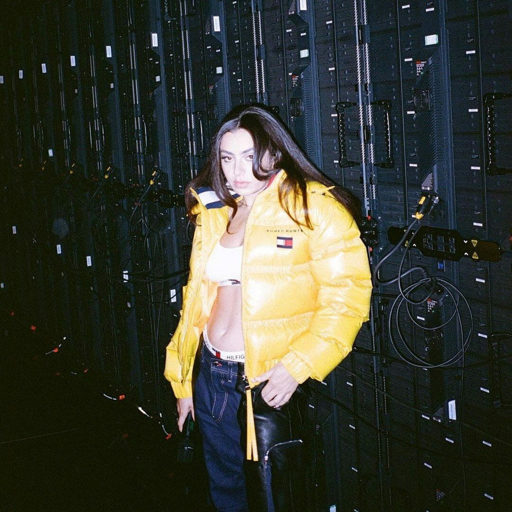 Hybrid denim leather cargo