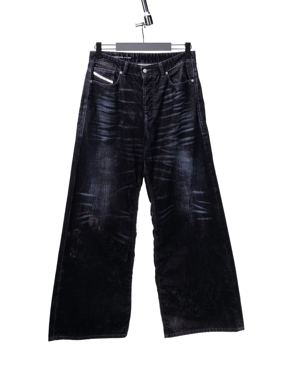 D-Sire velvet effect jeans