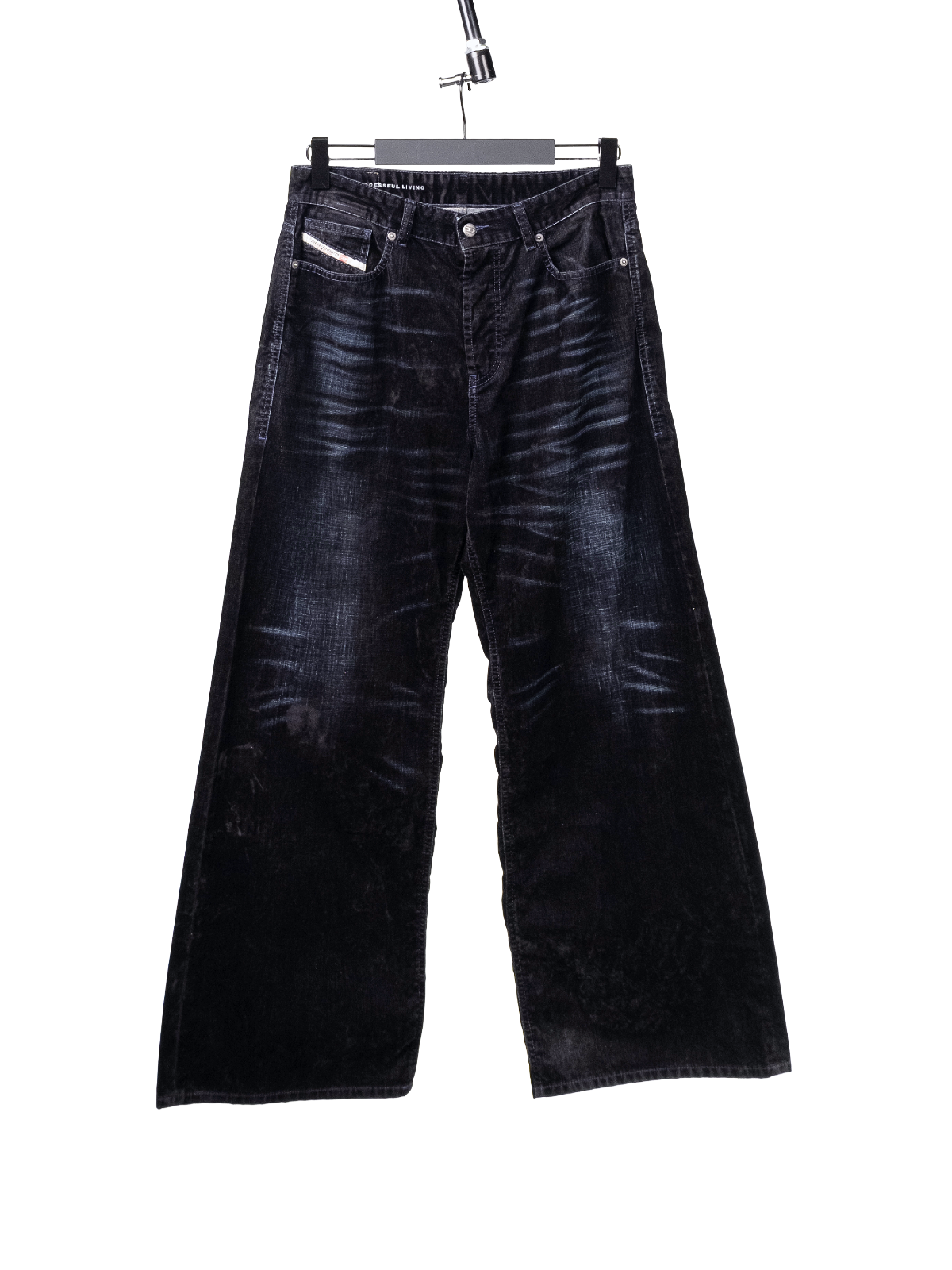 D-Sire velvet effect jeans