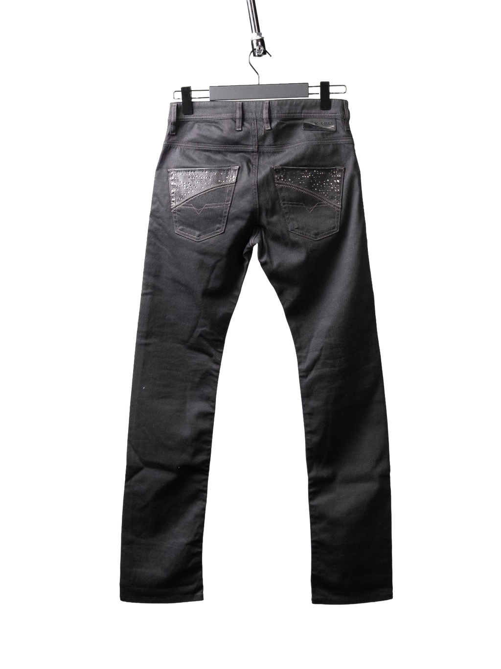 Krooley oiled stretch jeans