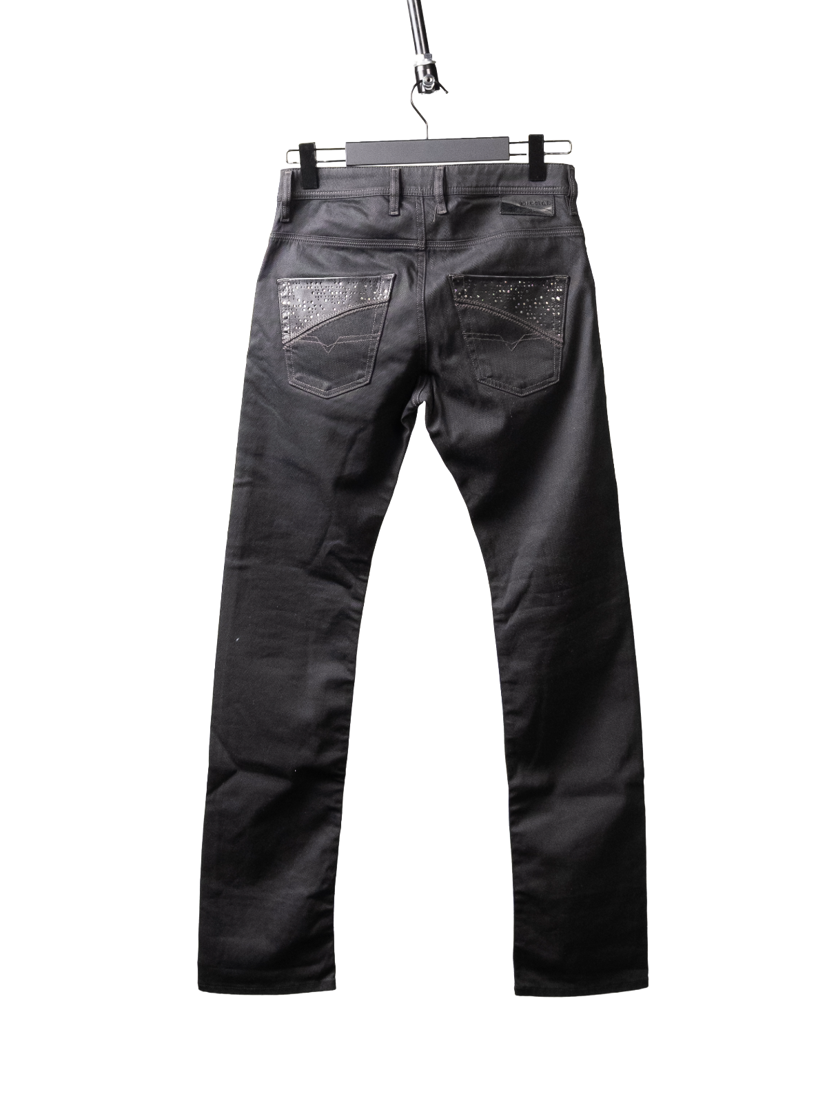 Krooley oiled stretch jeans