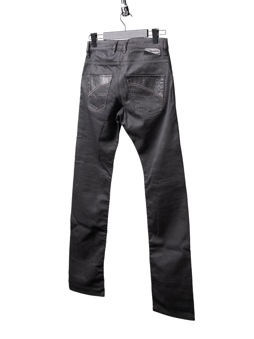 Krooley oiled stretch jeans