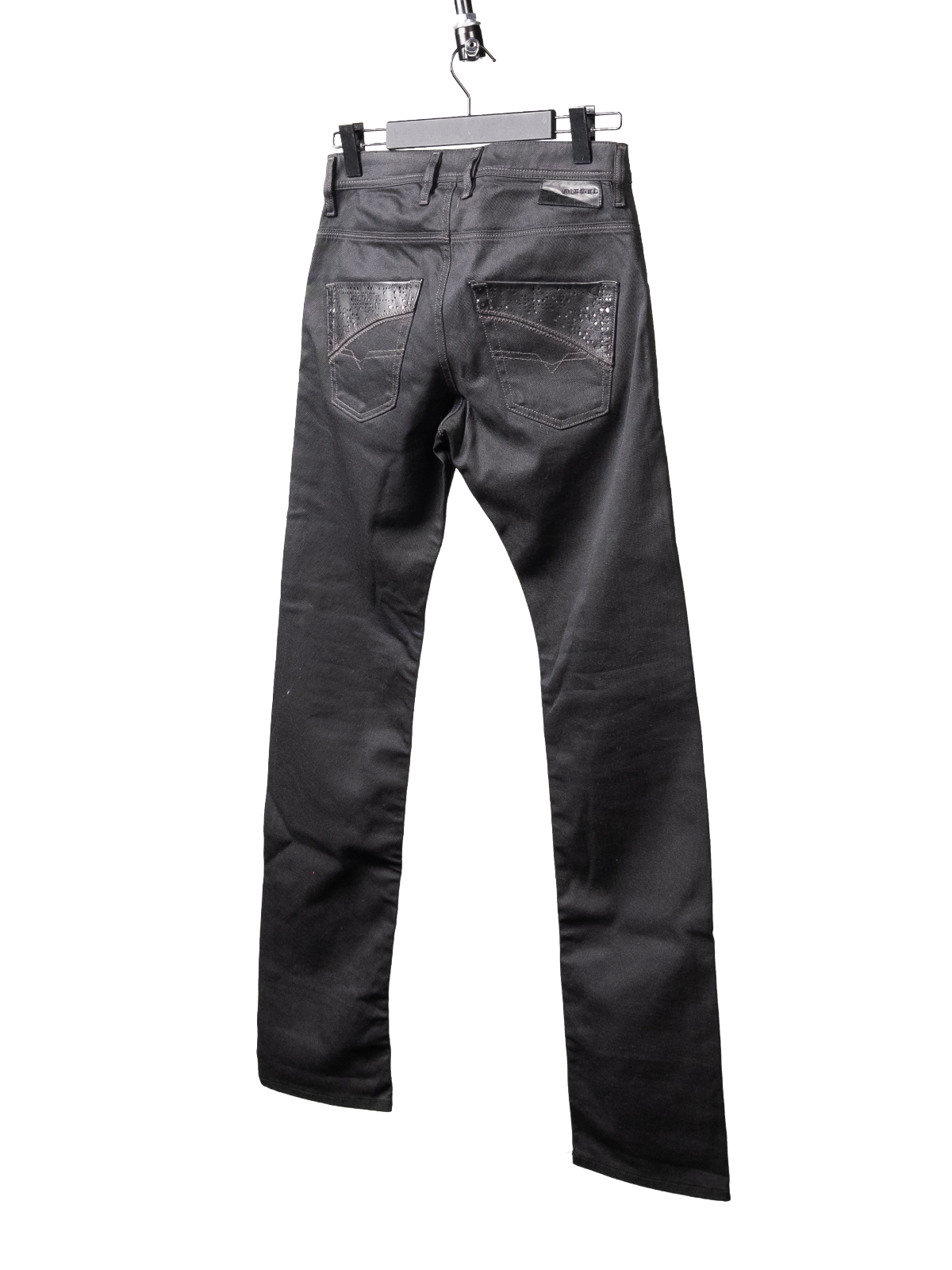 Krooley oiled stretch jeans
