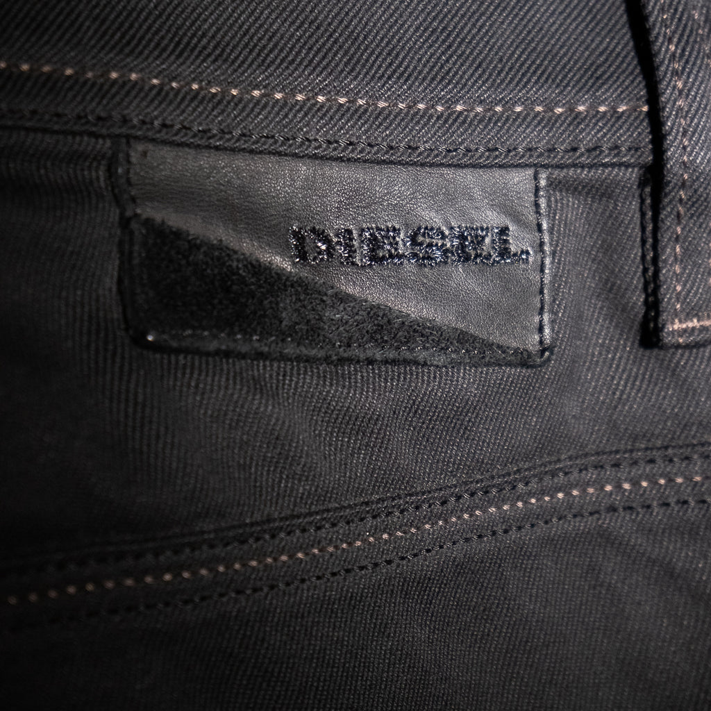 Krooley oiled stretch jeans