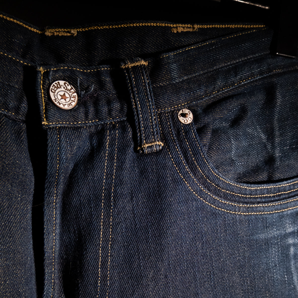 Levi's Red washed jeans