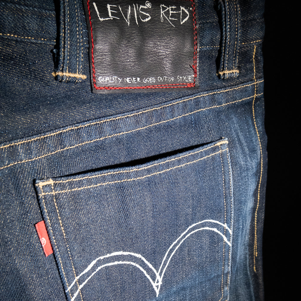 Levi's Red washed jeans