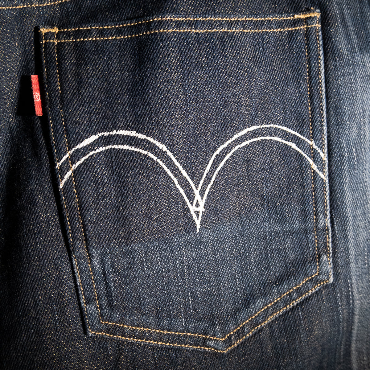 Levi's Red washed jeans