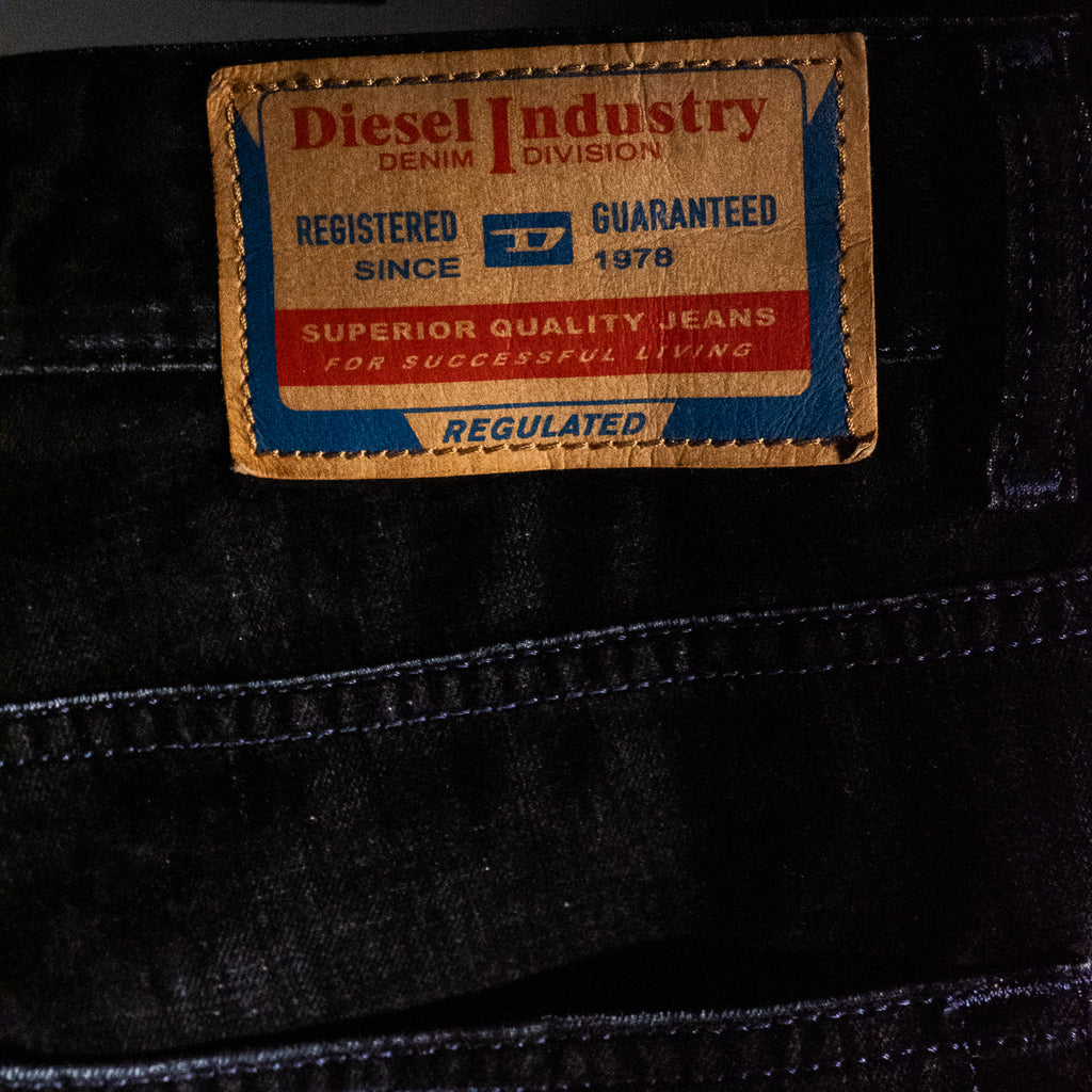 D-Sire velvet effect jeans