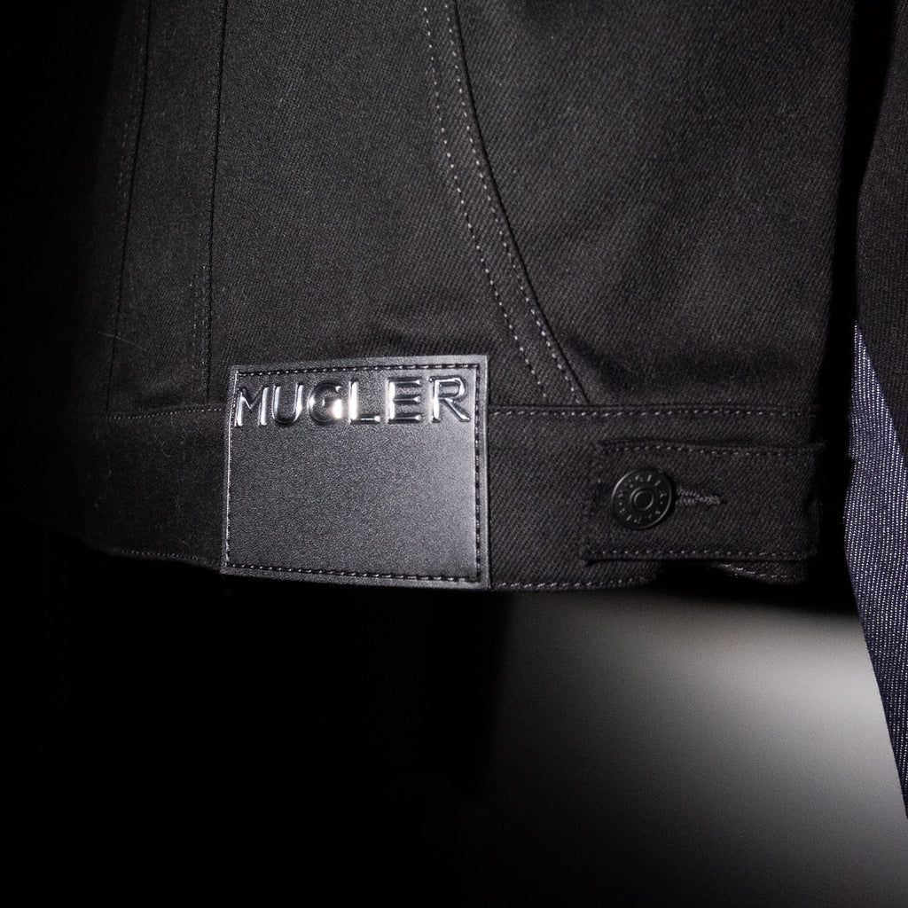 Bi-tone denim jacket