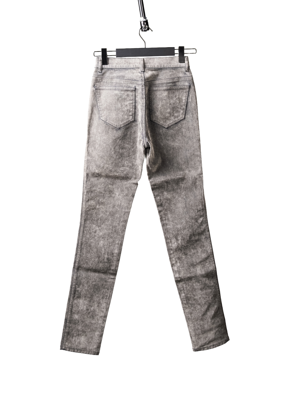 Velvet effect jeans