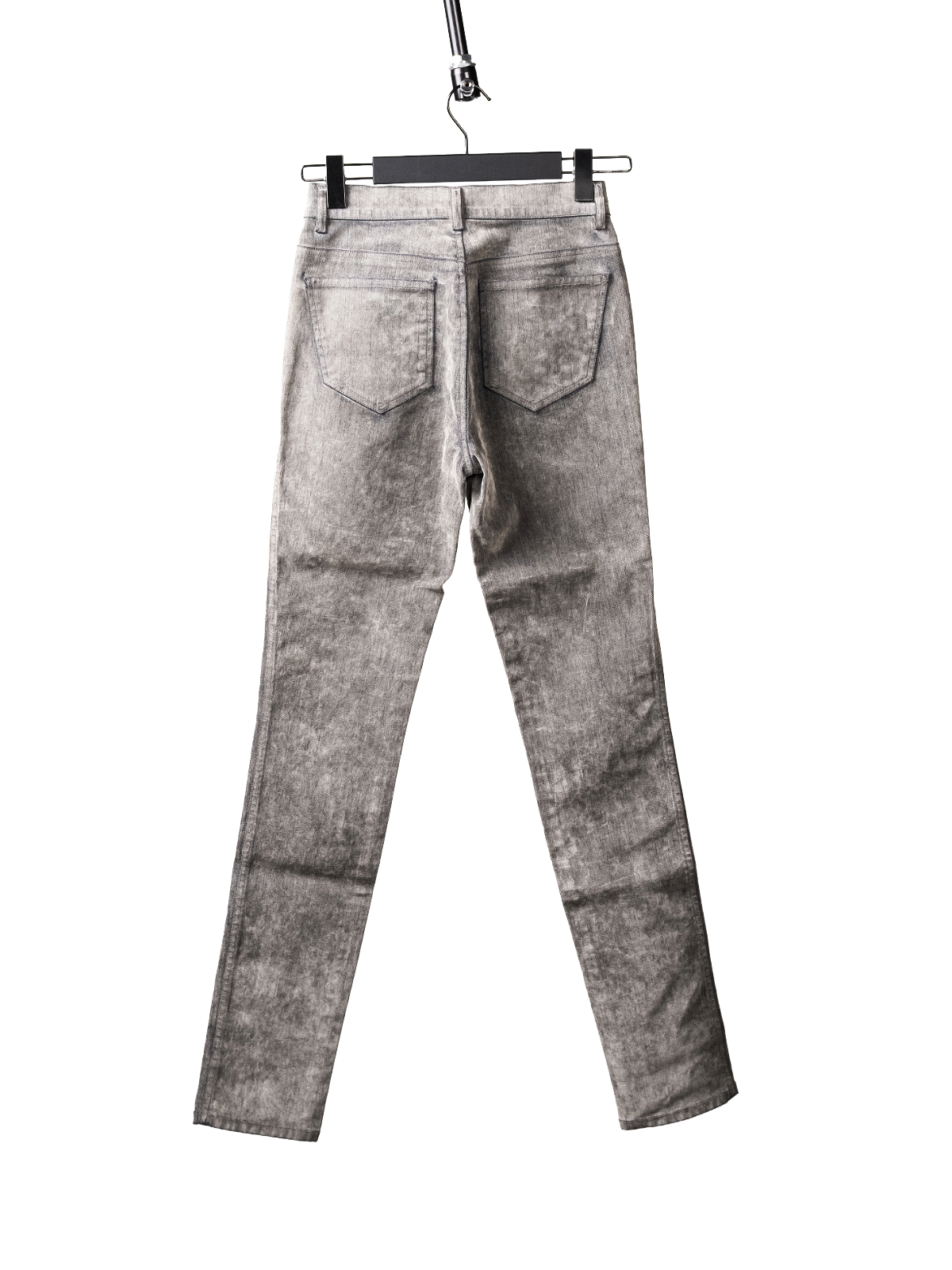 Velvet effect jeans