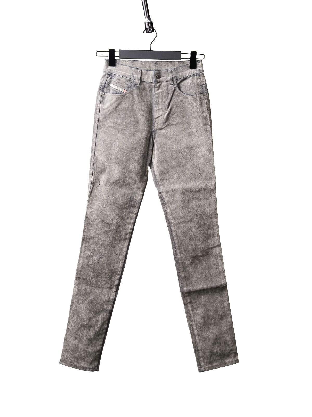 Velvet effect jeans