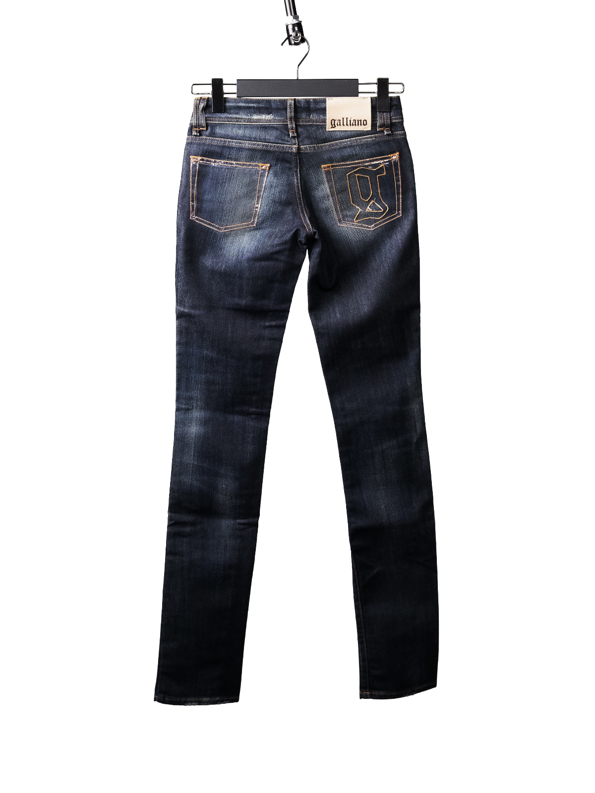 Plastic pocket jeans