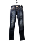 Plastic pocket jeans