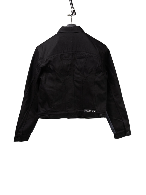 Bi-tone denim jacket