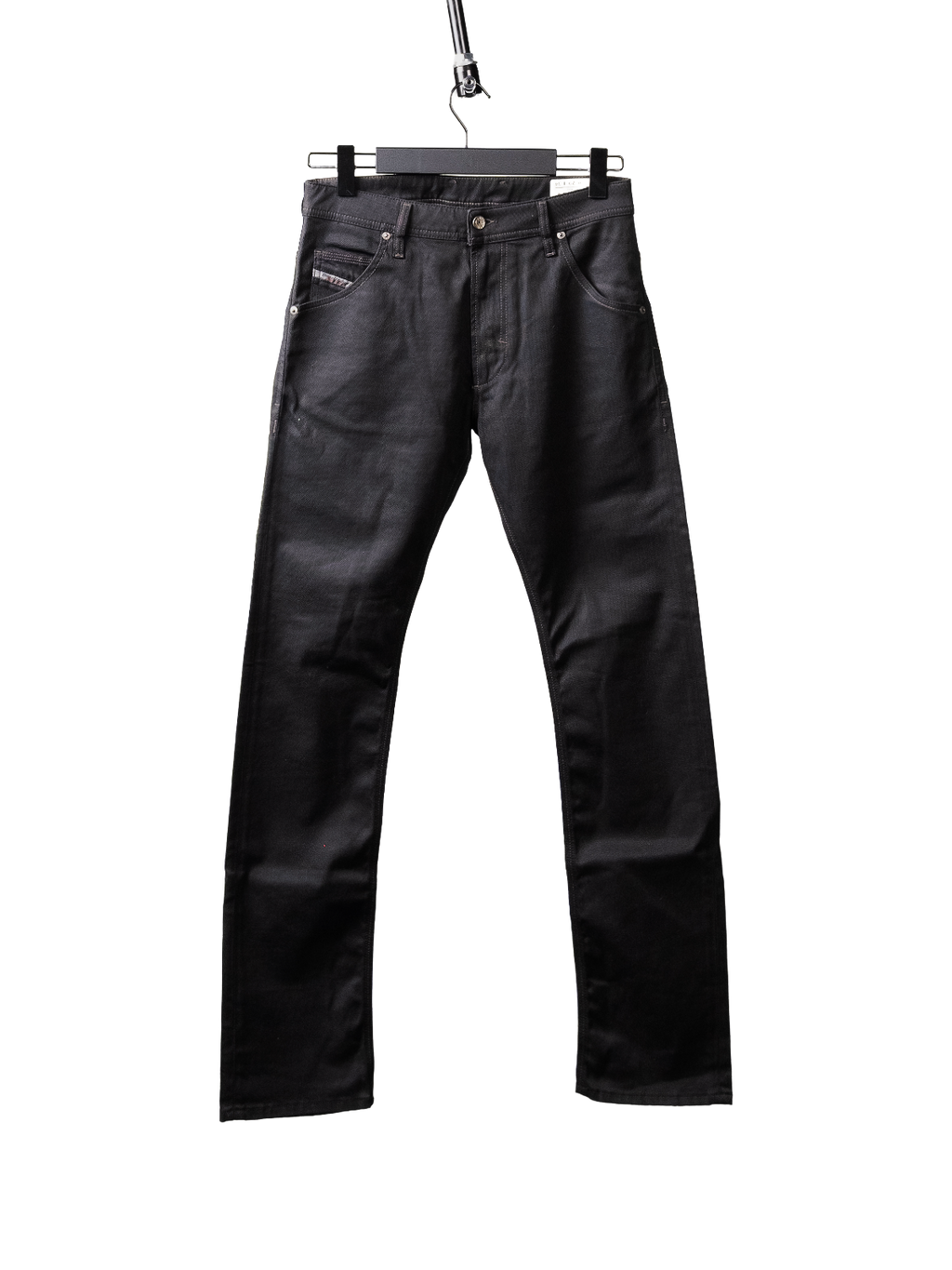 Krooley oiled stretch jeans
