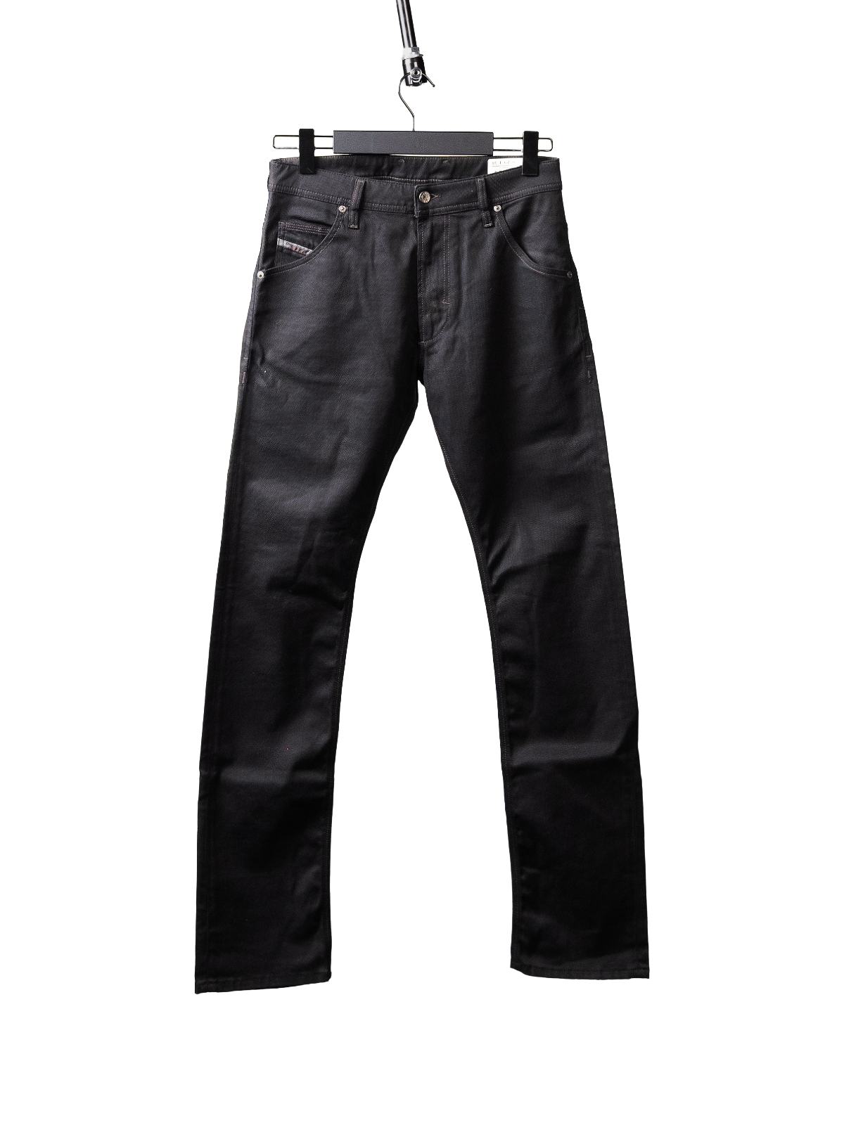 Krooley oiled stretch jeans